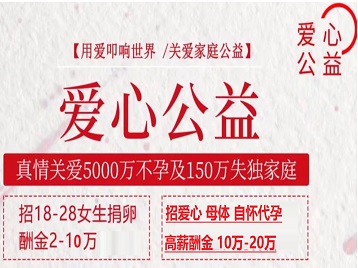 延津捐卵助孕生子 爱心志愿者招募